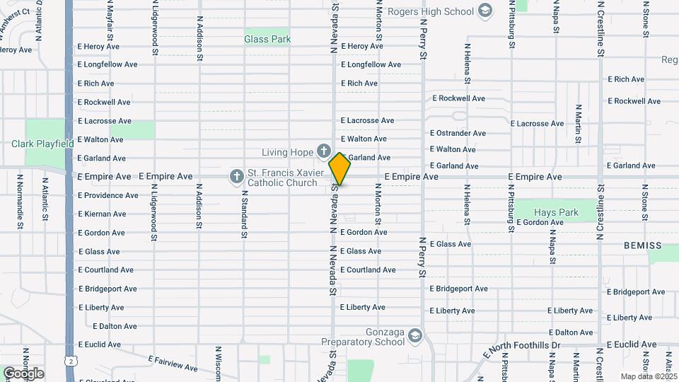 1003 E Providence Ave Mapa y Detalles de la Ubicación