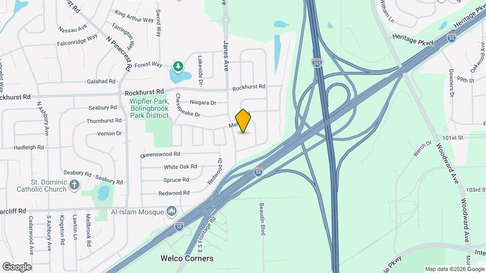 713 Green Mountain Ct Map and Location Details