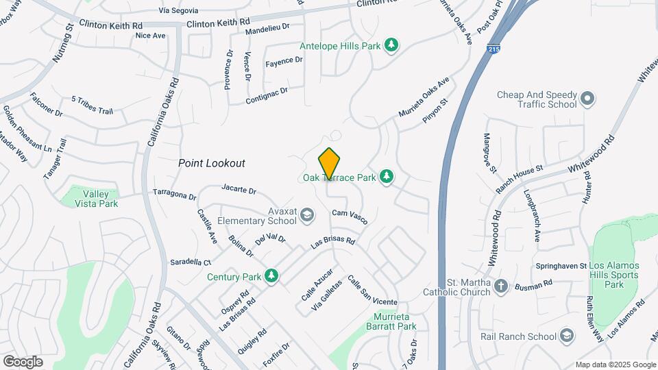 24321 Vía Las Junitas Map and Location Details