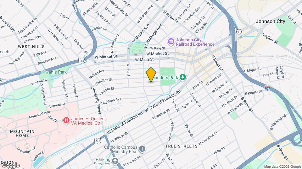 214 Lamont St Map and Location Details