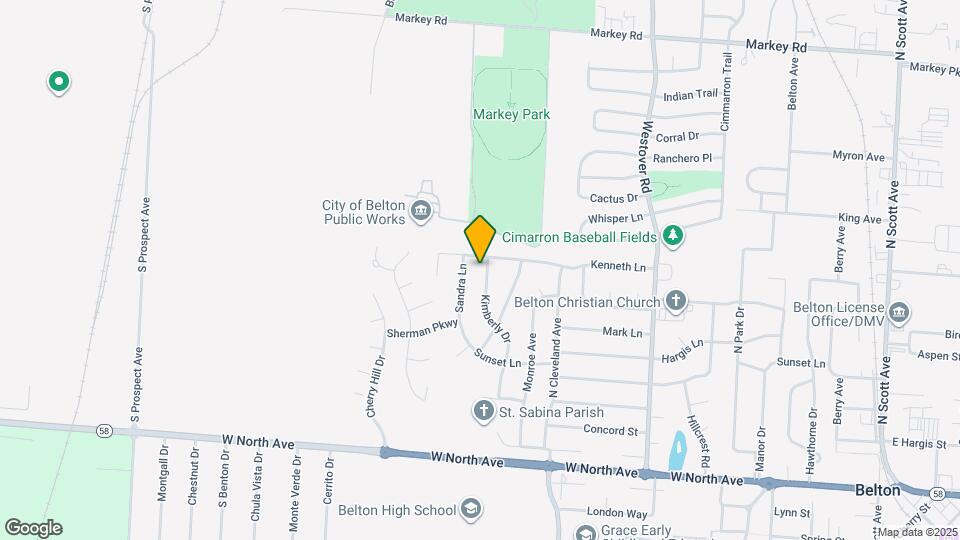 407 Kimberly Dr Map and Location Details