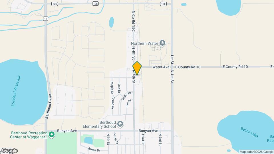 1602 N 4th St Map and Location Details