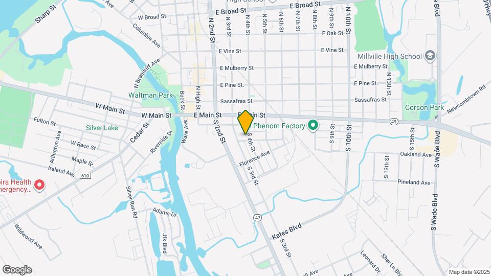 124 S 4th St Mapa y Detalles de la Ubicación