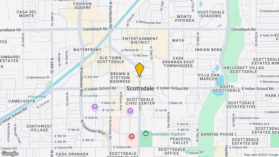 6541 E 2nd St Map and Location Details