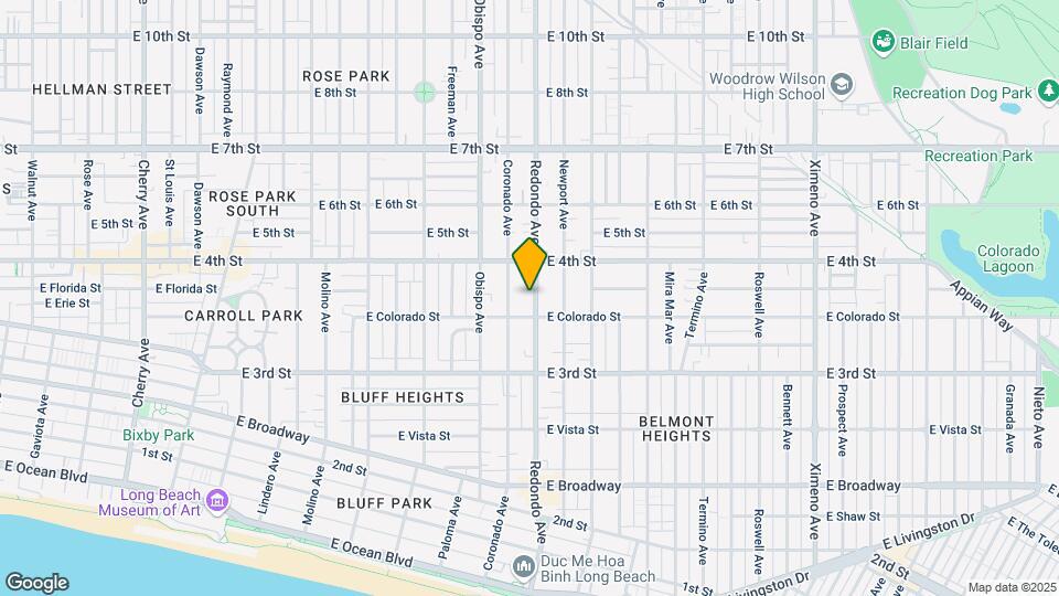 363 Redondo Ave Map and Location Details