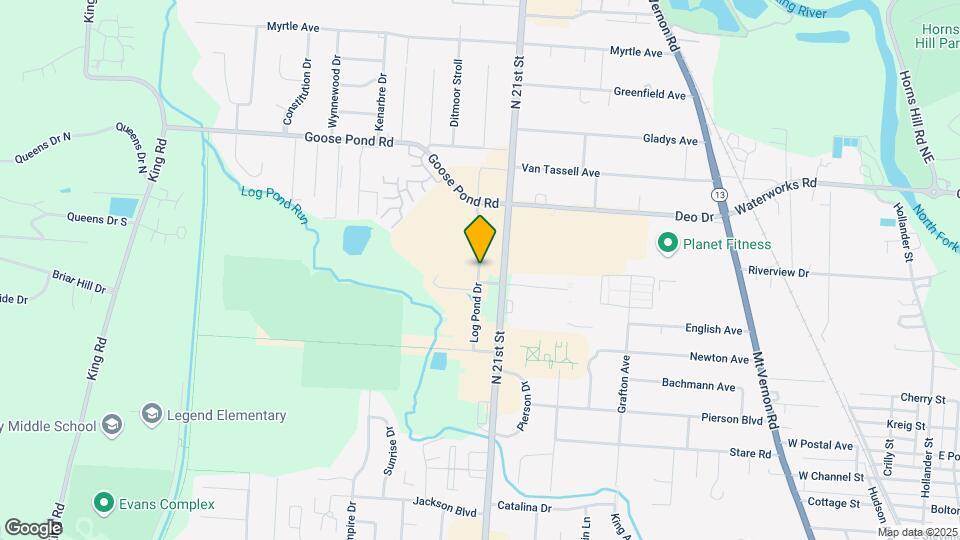 1350 Log Pond Dr Map and Location Details