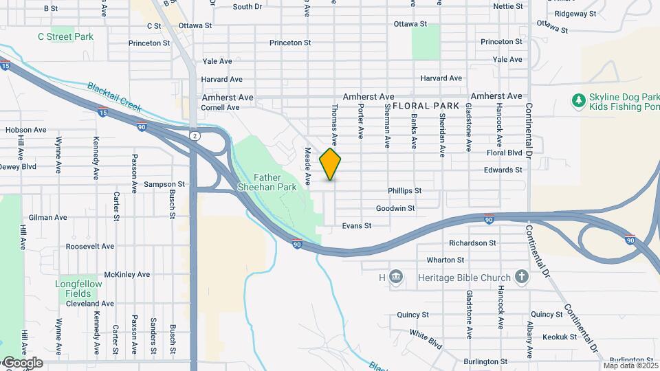 2535 Phillips St Map and Location Details
