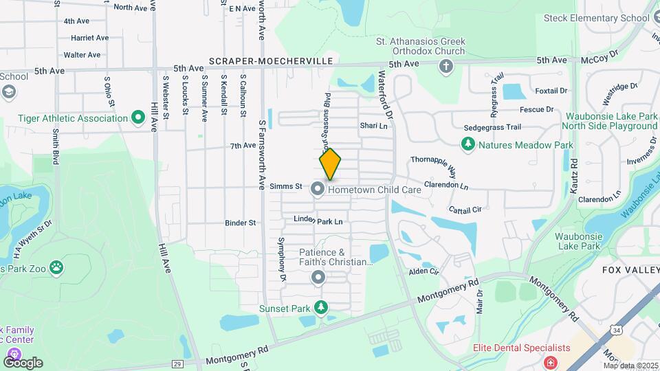 1684 Simms St Map and Location Details