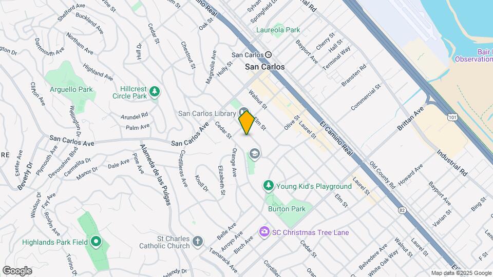 734 Chestnut St Map and Location Details