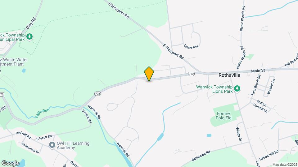 1510 Rothsville Rd Mapa y Detalles de la Ubicación