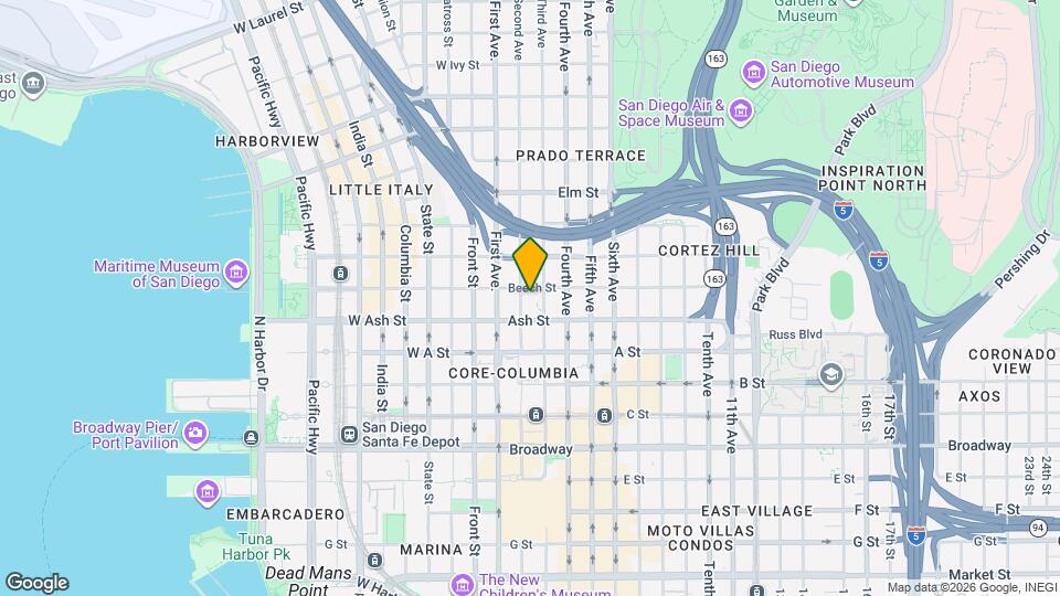 1455 Second Ave Mapa y Detalles de la Ubicación