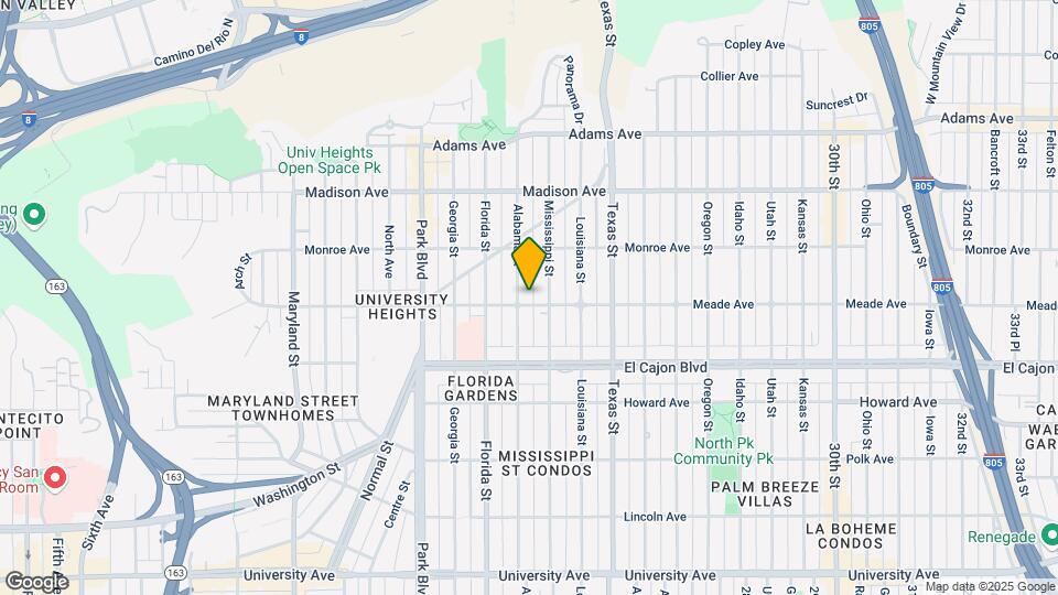 4409-4417 Alabama St Map and Location Details