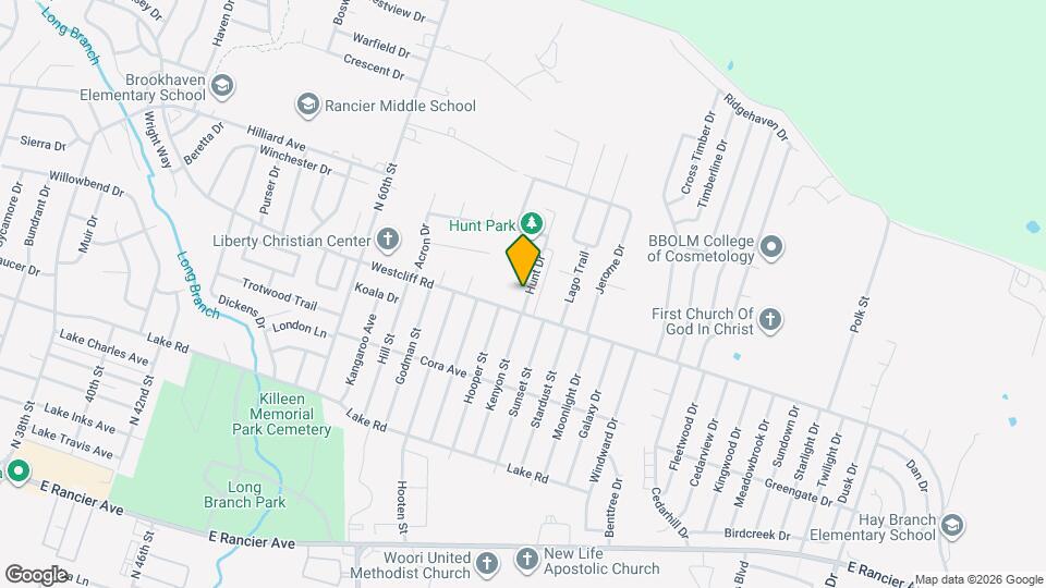 4506 Hunt Cir Map and Location Details