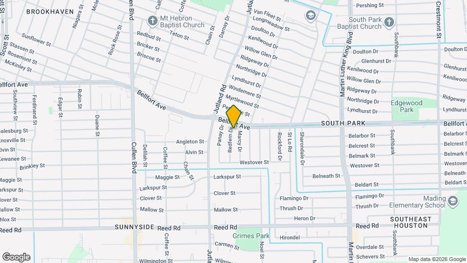 8115 Redfern Dr Map and Location Details