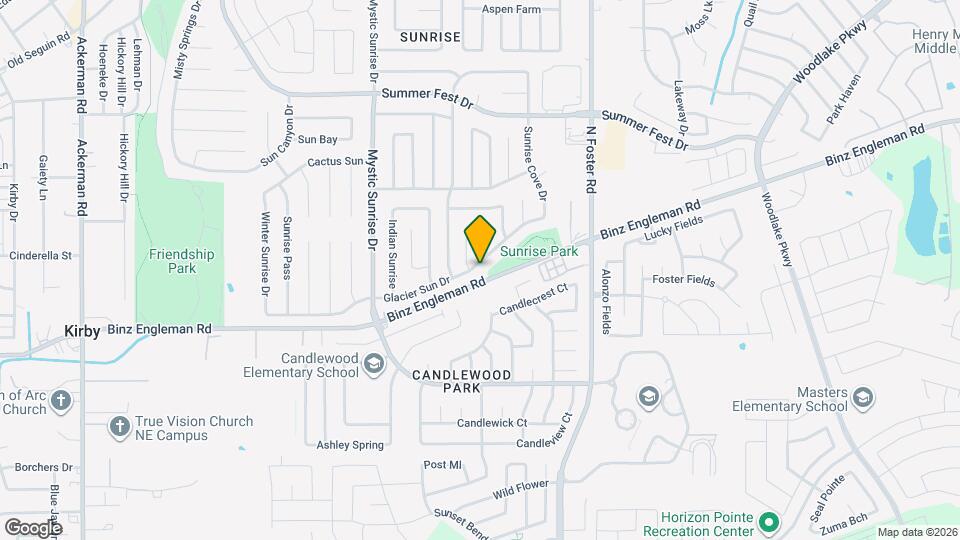 6026 Glacier Sun Dr Map and Location Details