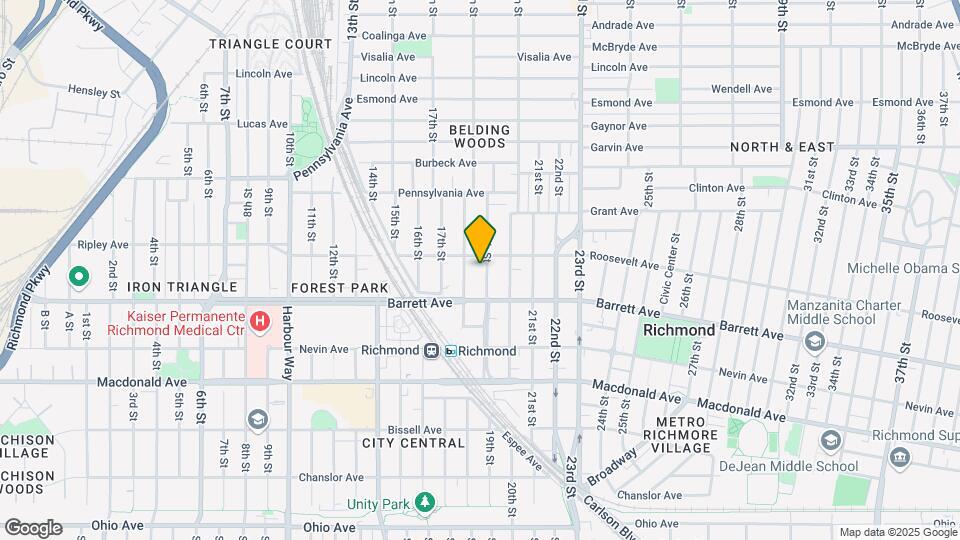 557-563 19th St Mapa y Detalles de la Ubicación
