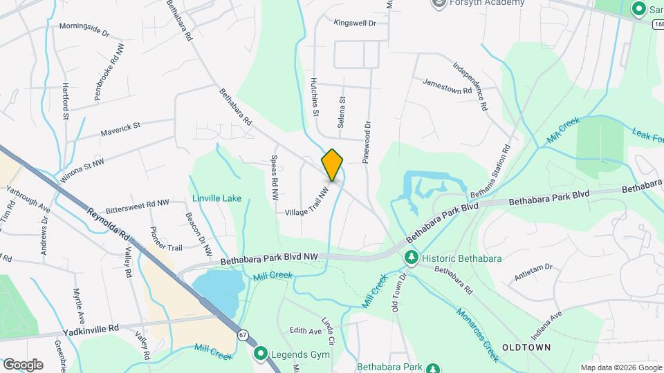 2602 Village Trail NW Map and Location Details