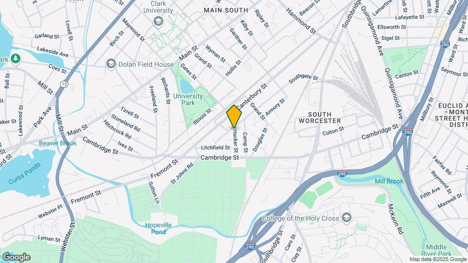 25 Hacker St, Unit 2F Mapa y Detalles de la Ubicación
