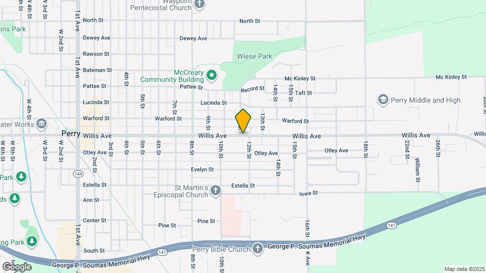 2103 Willis Ave Map and Location Details