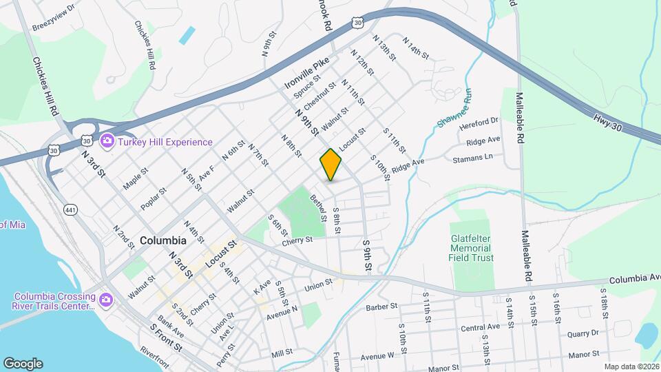 35 S 8th St Map and Location Details