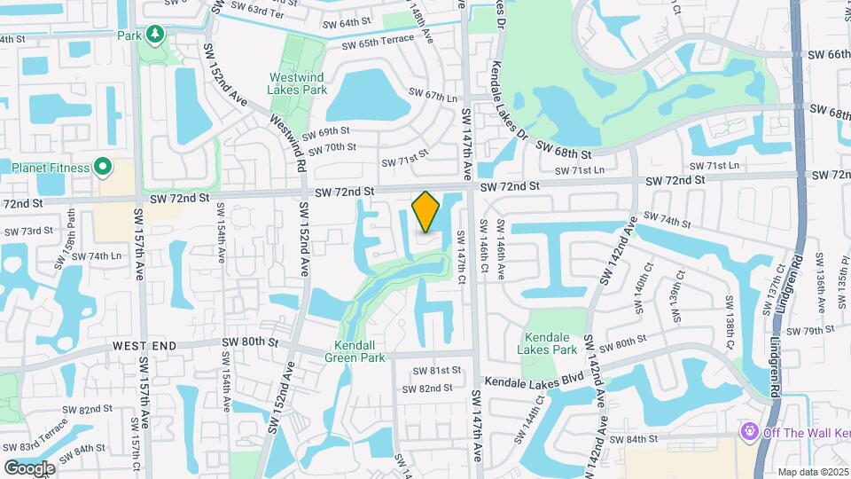 14805 SW 74th Ln Map and Location Details