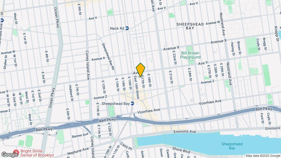 2528 E 17th St Map and Location Details
