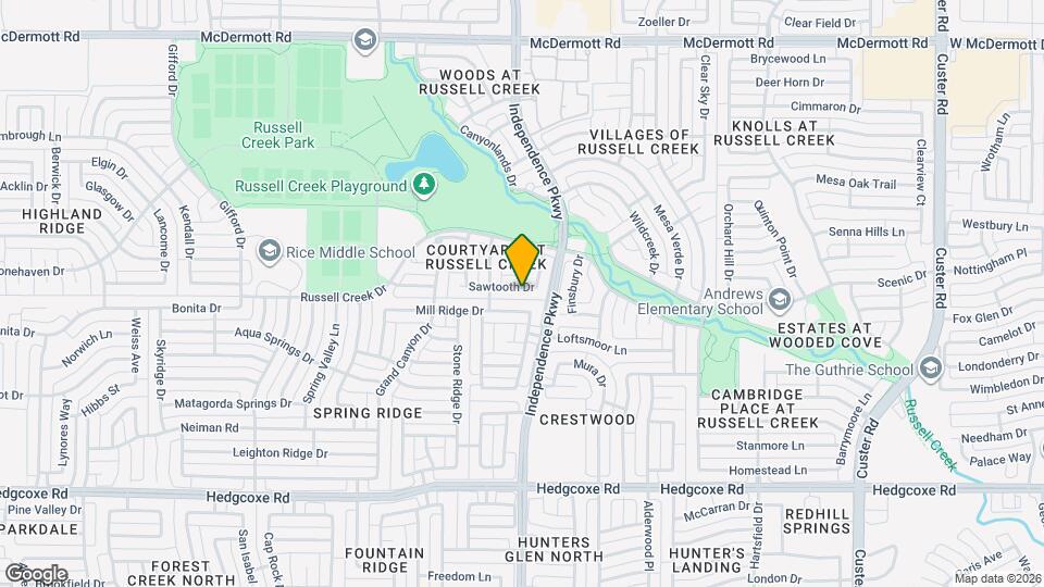 3024 Sawtooth Dr Map and Location Details