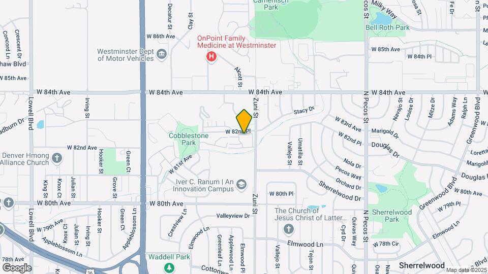 2430 W 82nd Pl Map and Location Details
