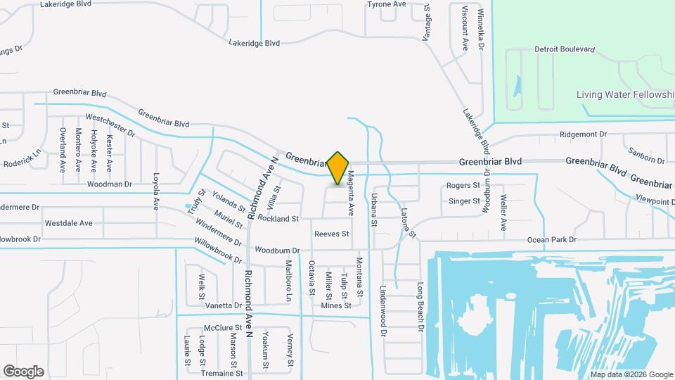 1952-1952 Laverna Ave Map and Location Details