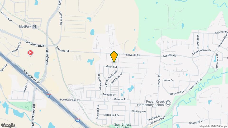 3205 Peninsula Trail Map and Location Details