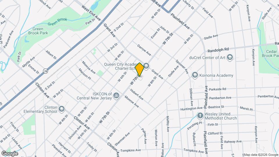 Fernwood Gardens Map and Location Details