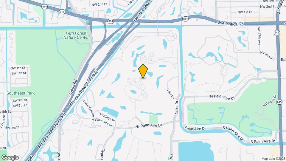 3900 Oaks Clubhouse Dr, Unit King unit rarely available, BIG! Mapa y Detalles de la Ubicación