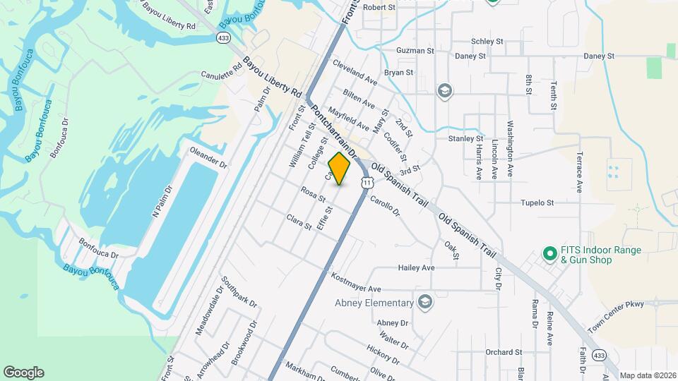 3052 Effie St Map and Location Details