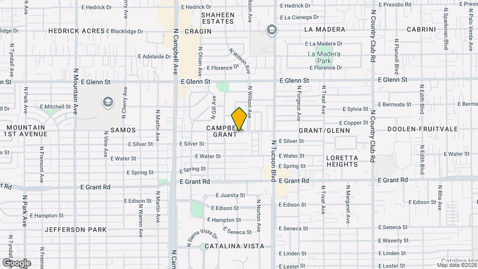2234 E Copper St Mapa y Detalles de la Ubicación