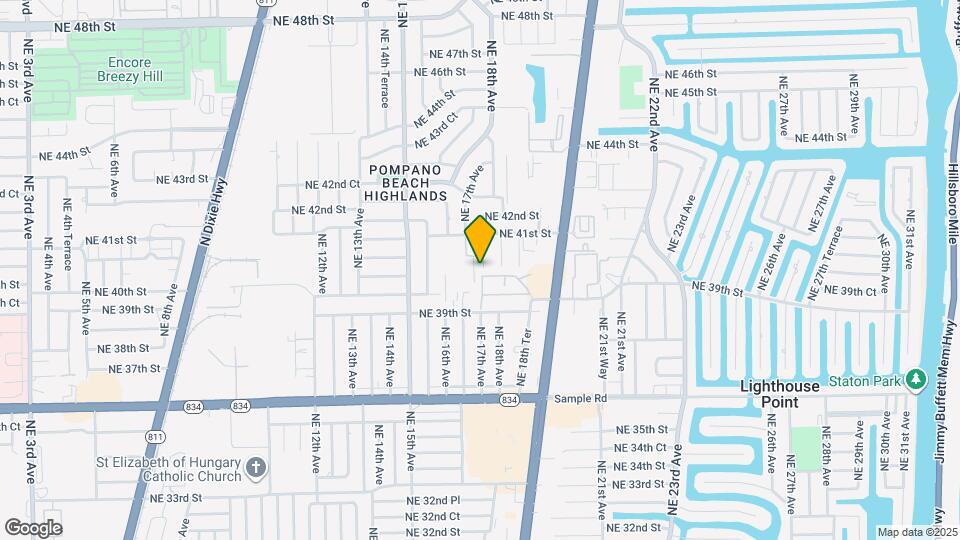 1759 NE 40th Pl Map and Location Details