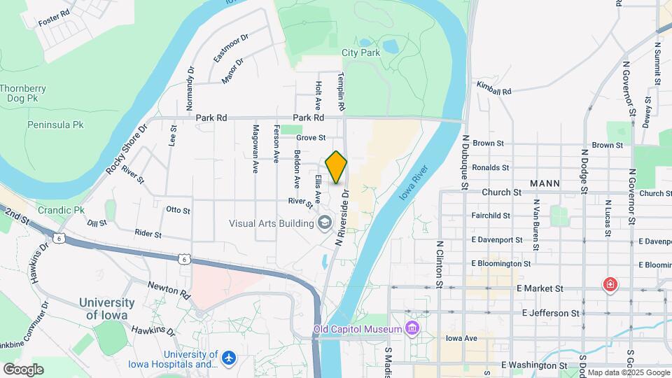 318 Ridgeland Ave Mapa y Detalles de la Ubicación