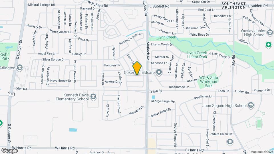 808 Crystal Creek Ln Map and Location Details