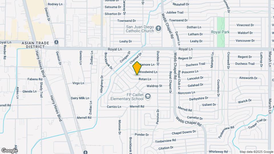 3049 Rotan Ln Map and Location Details
