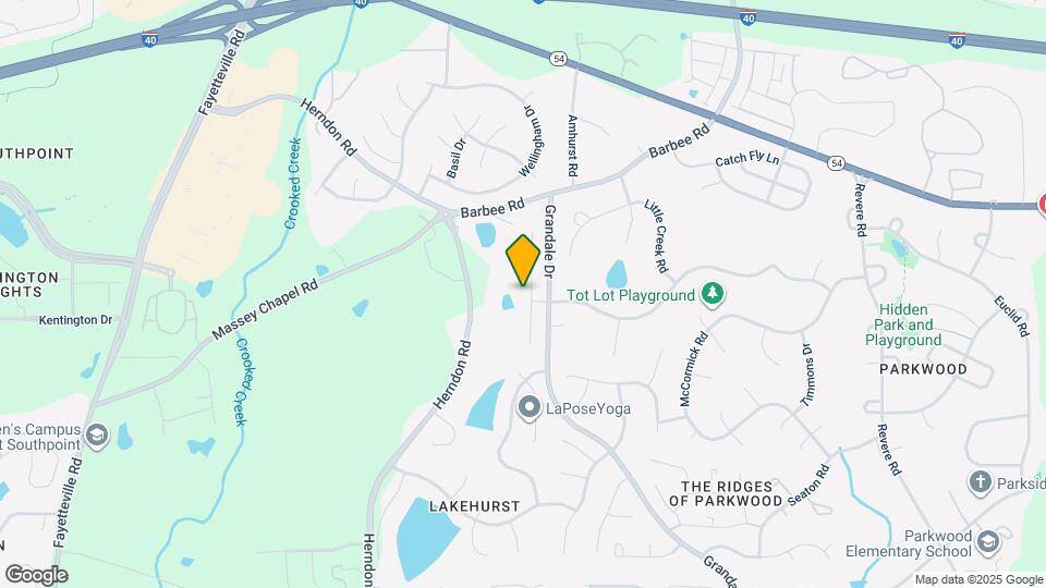 1103 Pondfield Wy Map and Location Details