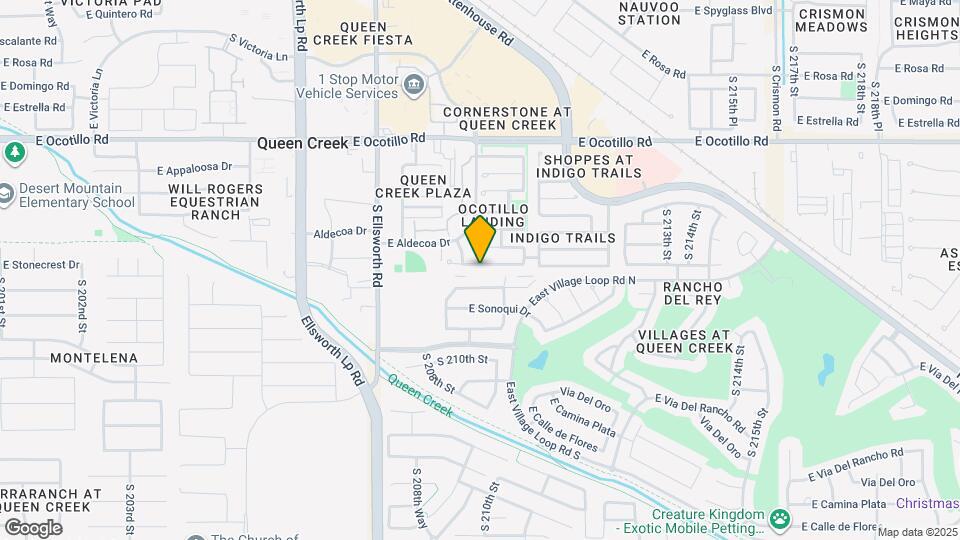 21019 E Avenida Del Valle Map and Location Details