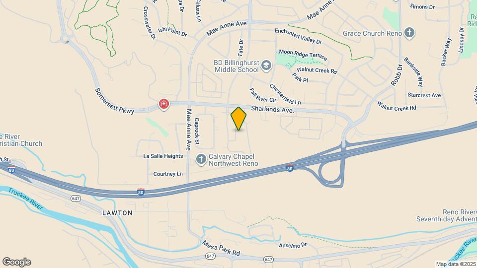 6850 Sharlands Ave Map and Location Details