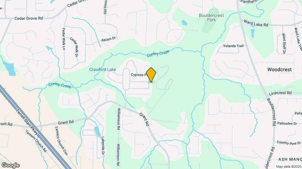 2189 Pineview Trail Map and Location Details