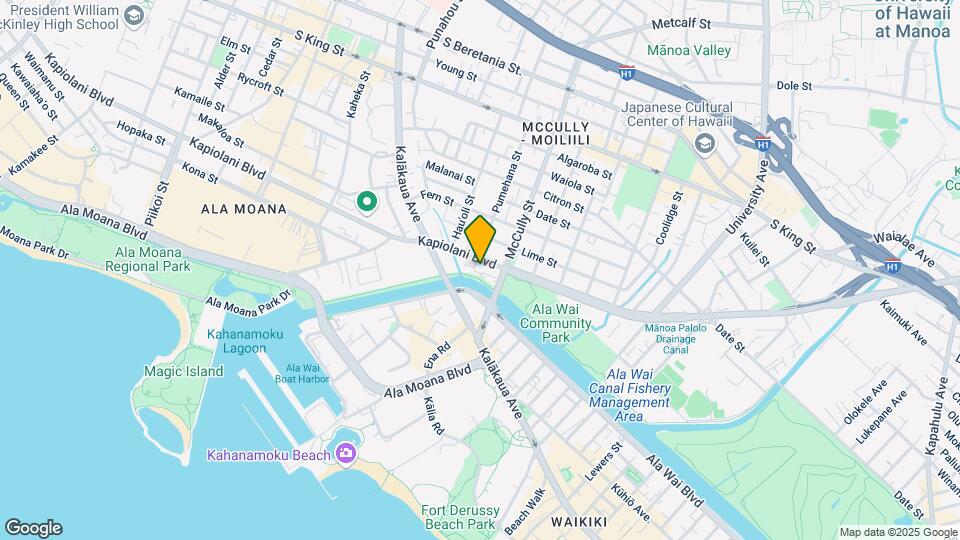 623 Pumehana St Mapa y Detalles de la Ubicación