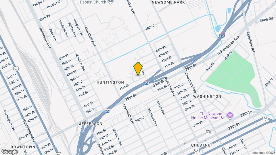 917 41st St Map and Location Details