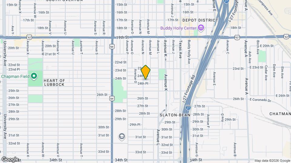 1410 24th Pl Map and Location Details