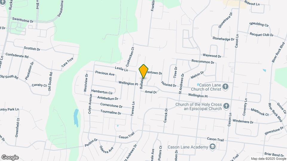 1331 Ballater Dr Map and Location Details