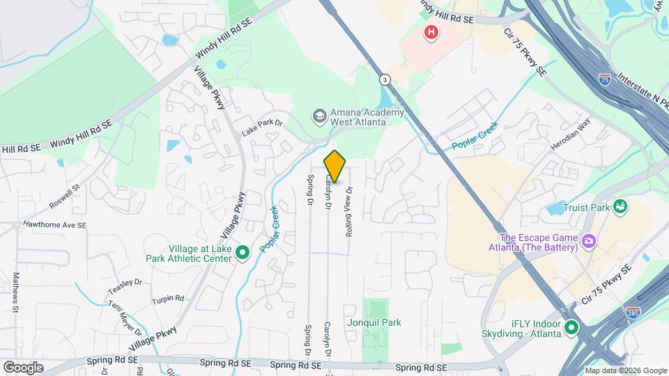 2467 Carolyn Dr Map and Location Details