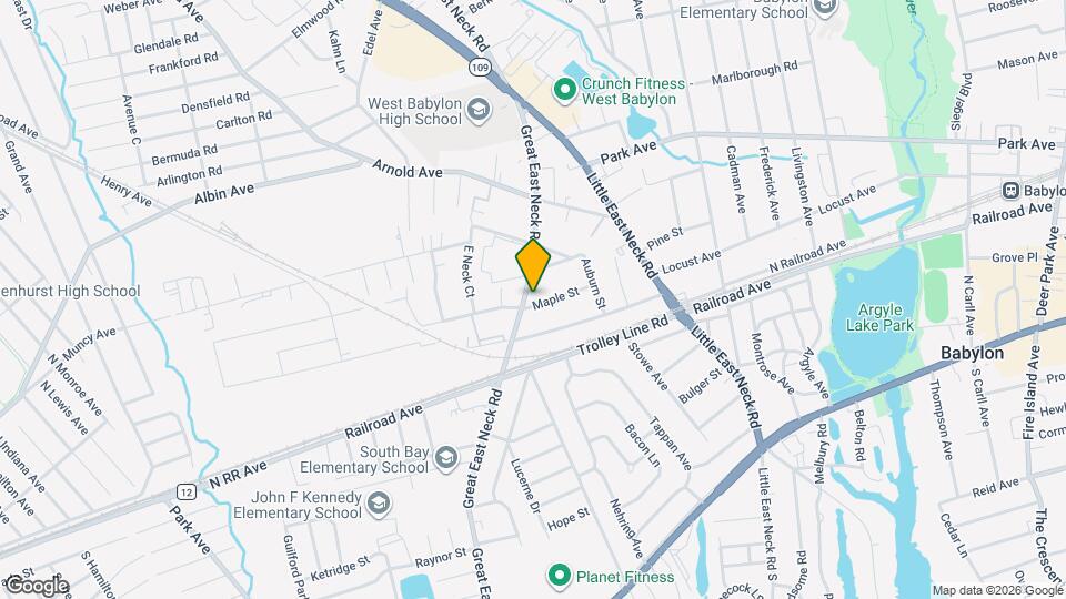 289 Great East Neck Rd, Unit 1 Map and Location Details