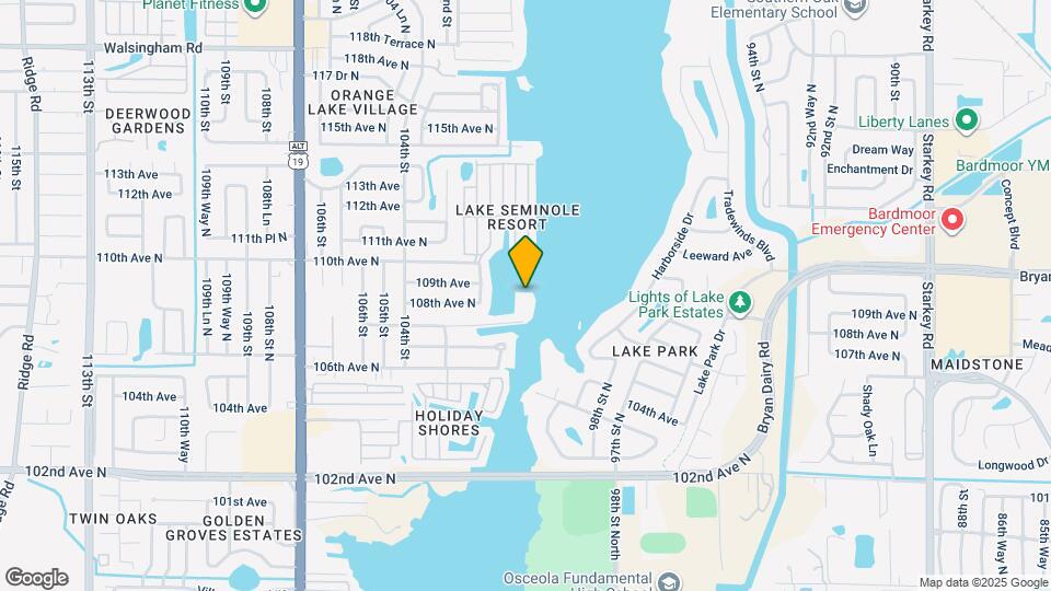 Willow Point Condominiums Mapa y Detalles de la Ubicación