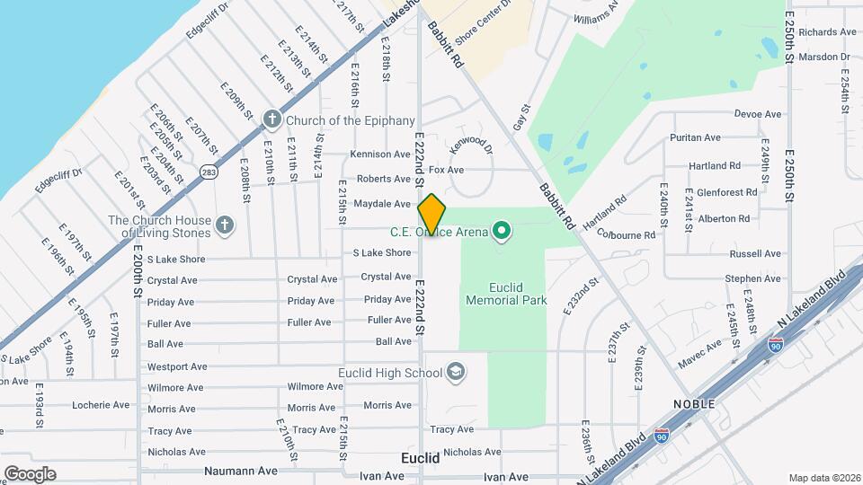 521 E 222nd St, Unit 521 E 222nd St- DWN Mapa y Detalles de la Ubicación